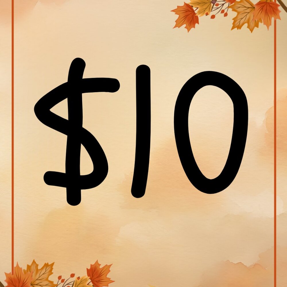 Unlisted Item $10 for Posh Show